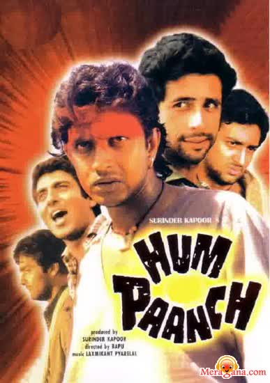Poster of Hum Paanch (1980)